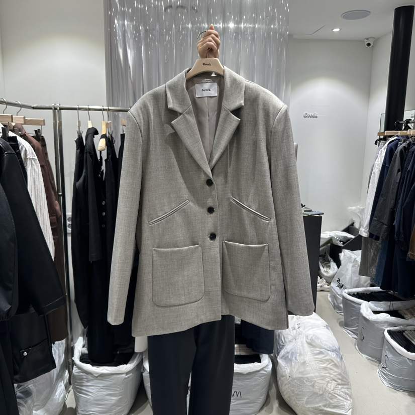GREEK東大門㊣代購女士新品職業時尚熱賣人氣推薦真品休閑夾克GREEK夾克