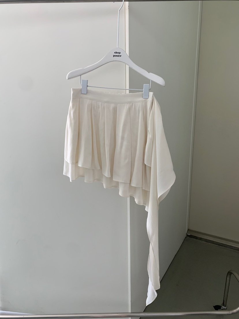SHOP POSTER韓國直郵㊣女士新品25秋冬時尚職業真品休閑短裙SHOP_POSTER短裙