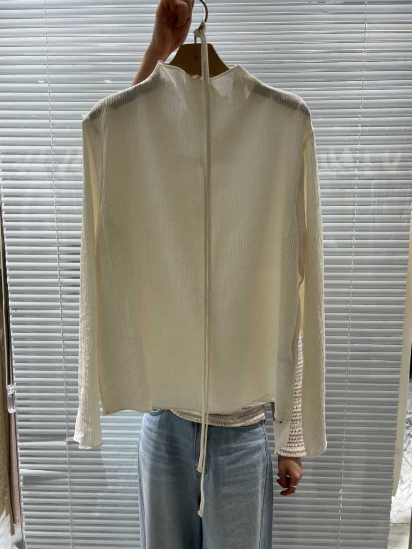 FF東大門㊣直郵女士新品休閑推薦人氣襯衫蕾絲衫含腰繩羊毛FF/SUNDAY襯衫/蕾絲衫