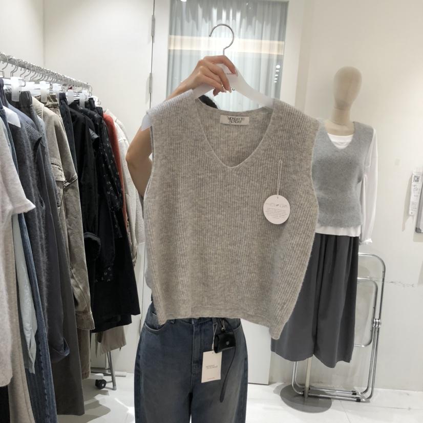 MONDAY TO SUNDAY東大門㊣代購女裝新品休閑熱賣吊帶背心MONDAY TO SUNDAY吊帶/背心
