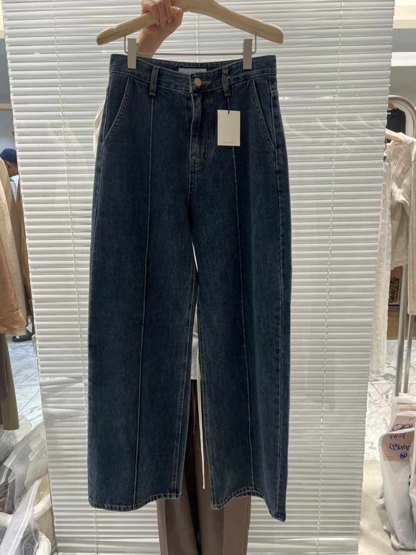 FF韓國直郵㊣女裝新品25秋冬職業時尚真品人氣休閑熱賣牛仔褲FF/SUNDAY牛仔褲