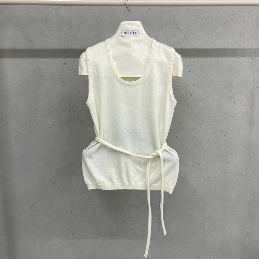 HELDER-P韓國代購㊣女士新品時尚25秋冬吊帶背心含腰繩套裝腰帶HELDER吊帶/背心