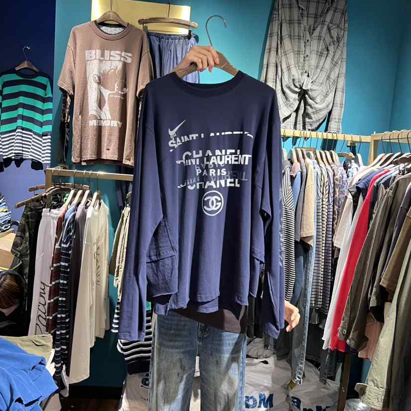 MERCI LINDA東大門㊣直郵女裝新品25秋冬休閑時尚推薦長袖T恤MERCI LINDA長袖T恤