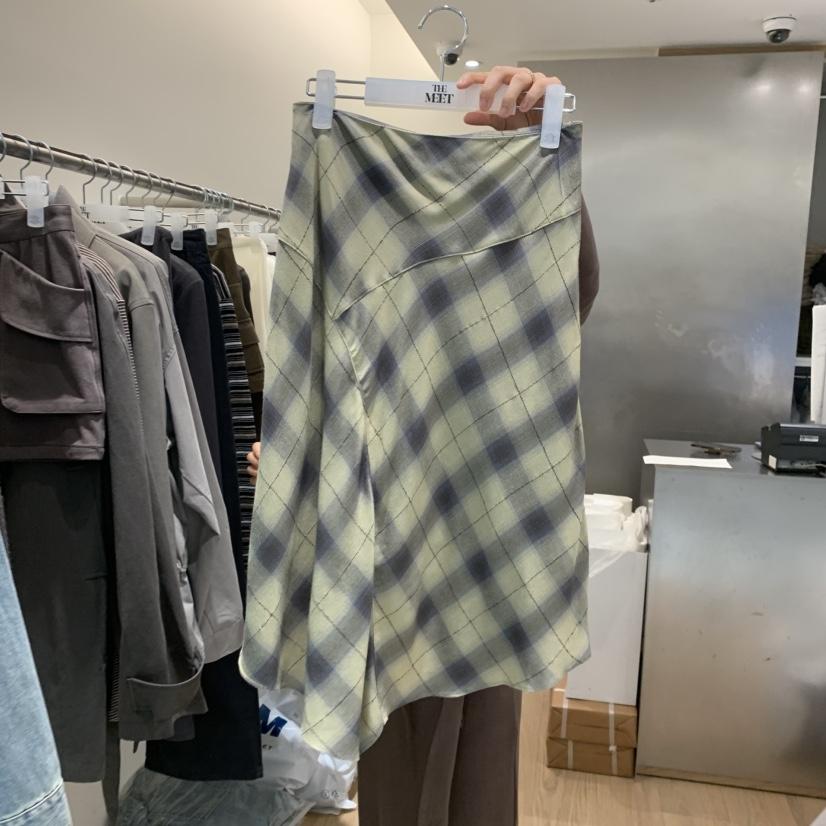 MEET ME東大門㊣代購女裝新品25秋冬推薦休閑半身裙中短裙MEET ME半身裙/中短裙