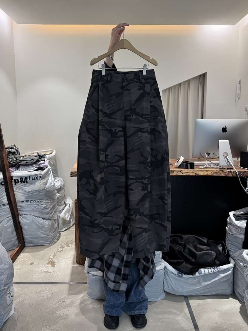 FRIC東大門㊣實拍女士新品25秋冬熱賣休閑時尚職業休閑褲迷彩FRIC休閑褲