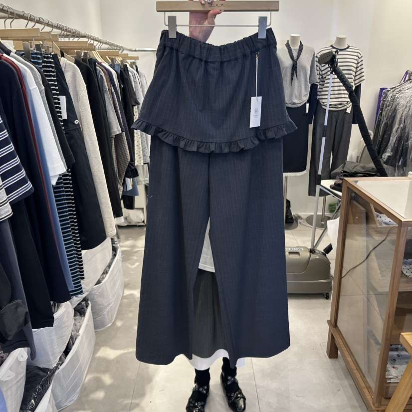 TAN&amp;COMO東大門㊣直郵女士新品職業時尚真品裙褲荷葉邊tan-COMO裙褲