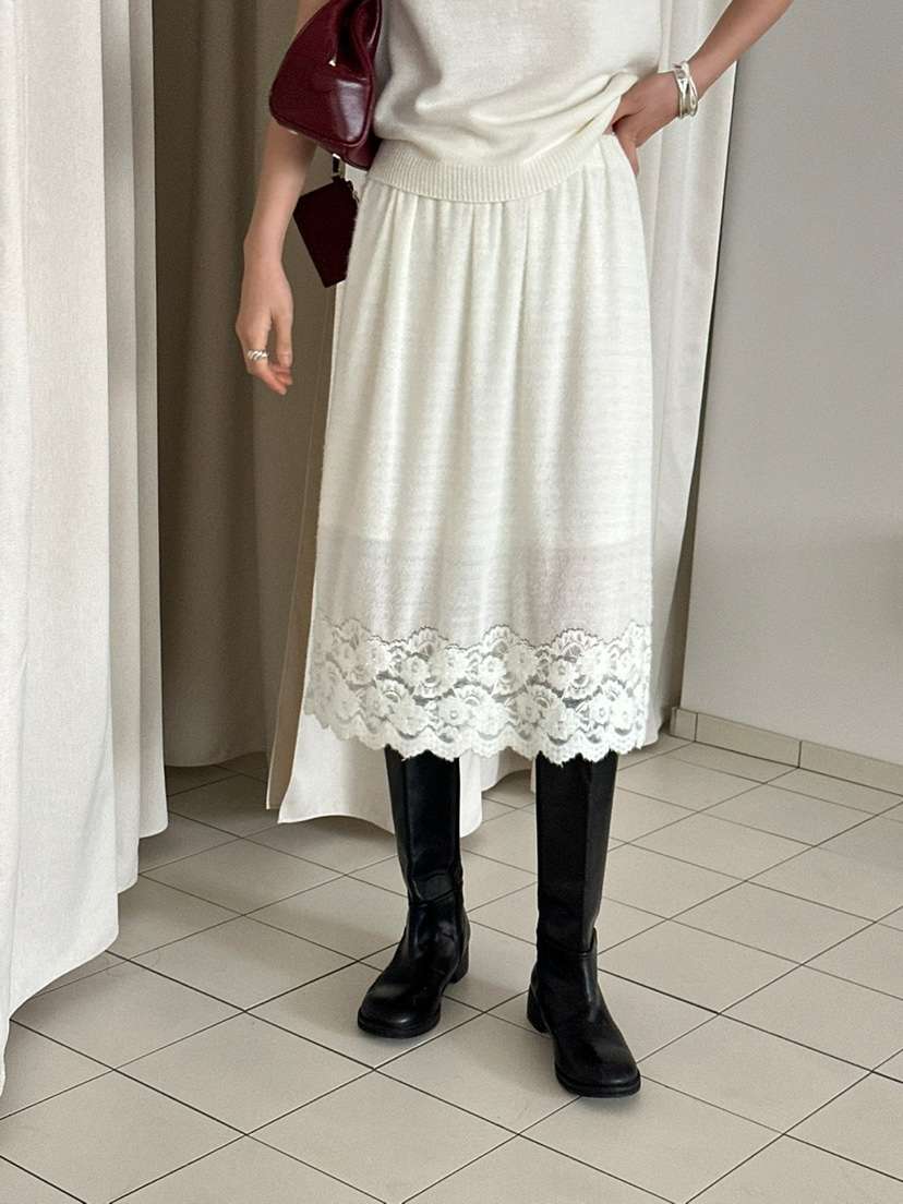 EUM韓國代購㊣女士新款時尚職業推薦人氣25秋冬半身裙中短裙EUM半身裙/中短裙