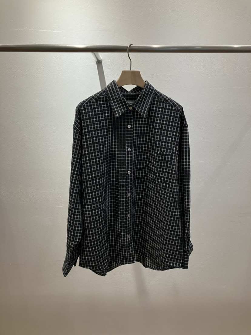 FL LANEL東大門㊣實拍女裝新款真品25秋冬人氣襯衫蕾絲衫格紋FL LANEL襯衫/蕾絲衫