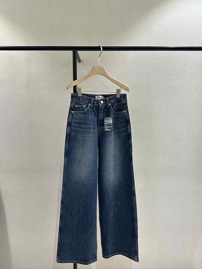 POSTMODERN東大門㊣代購女裝新品25秋冬人氣職業熱賣牛仔褲POSTMODERN牛仔褲