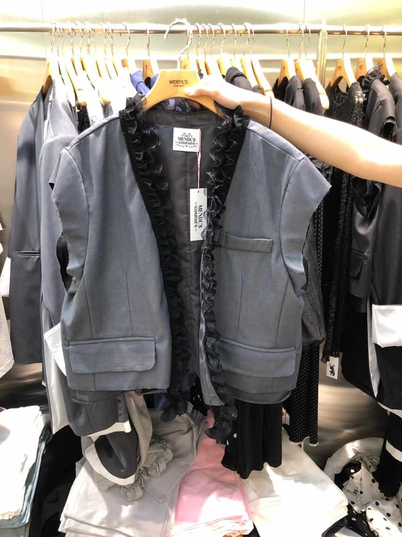 MENDL S東大門㊣代購女士新品人氣休閑時尚真品25秋冬馬甲MENDL S馬甲