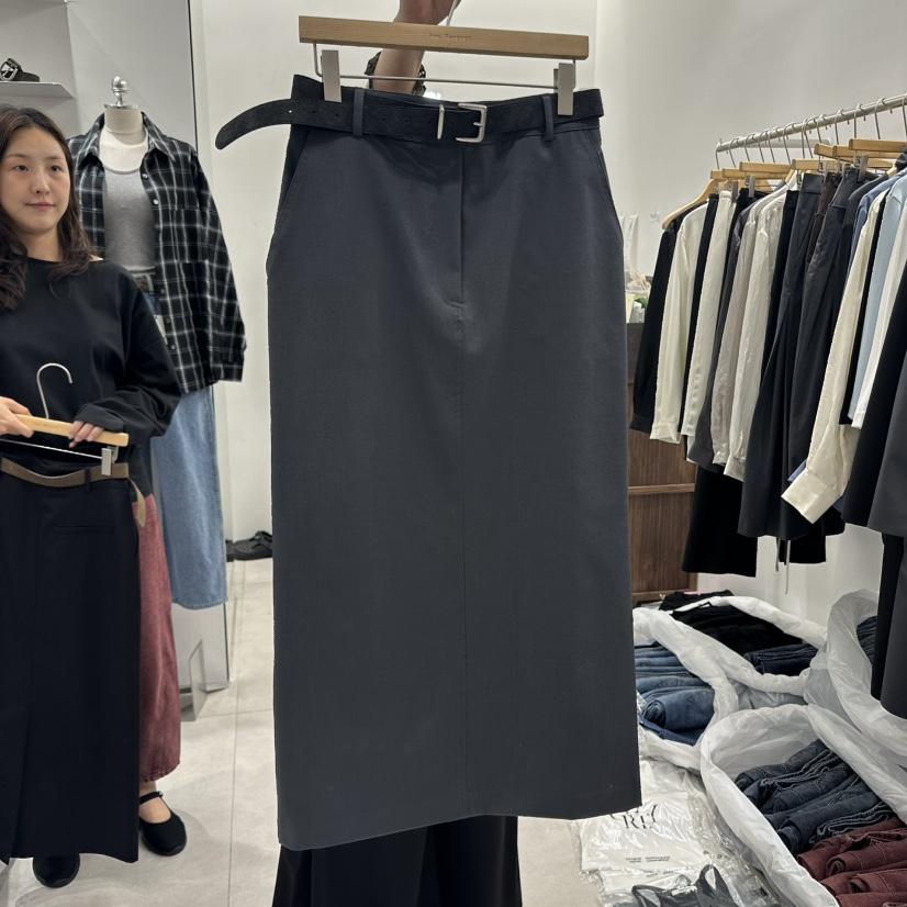 ANN MARGRET韓國直郵㊣女裝新品時尚長裙不含腰帶GRETA.Y長裙