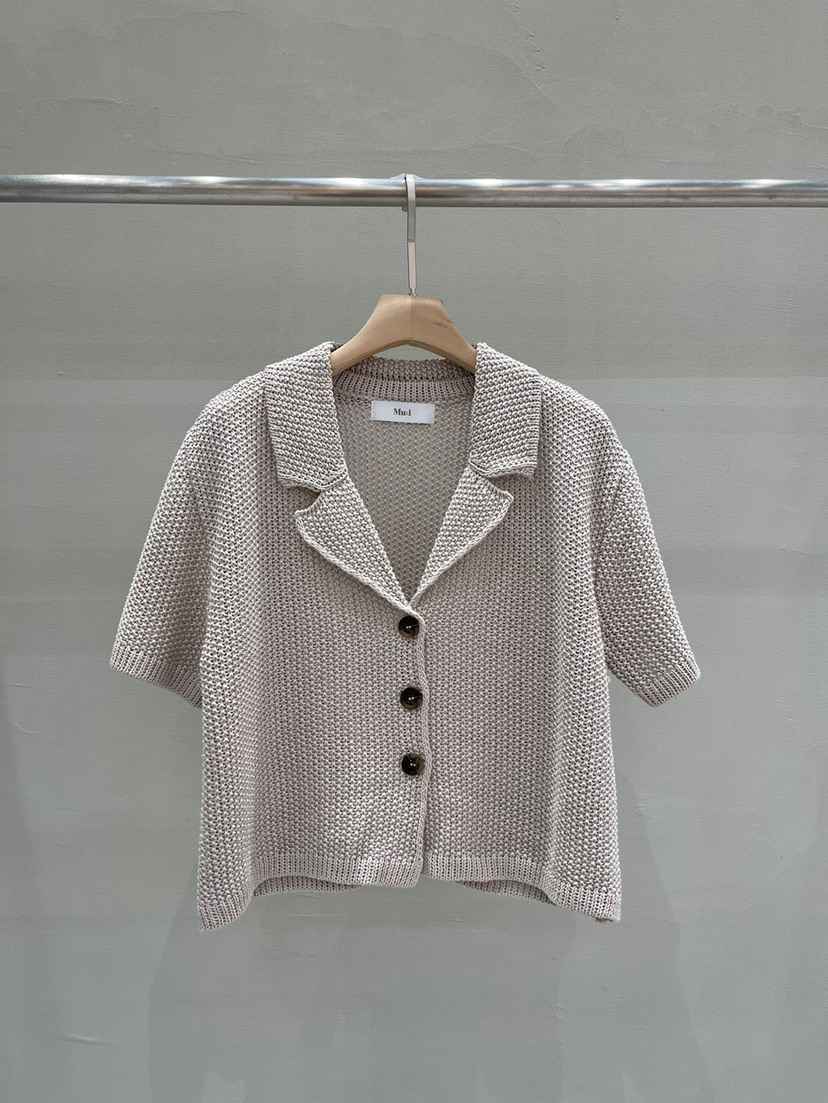 THE MUI東大門㊣直郵女裝新品休閑熱賣職業推薦針織衫短款THE MUI針織衫