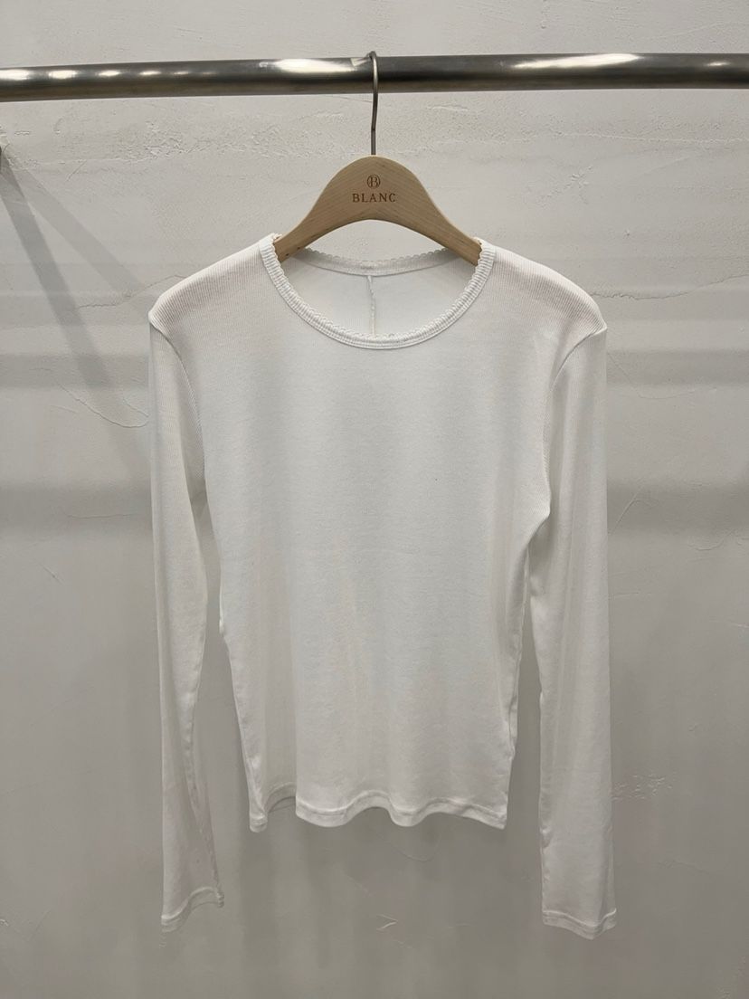 BLANC-A韓國代購㊣女裝新品時尚推薦真品人氣熱賣25秋冬長袖T恤BLANC-A長袖T恤