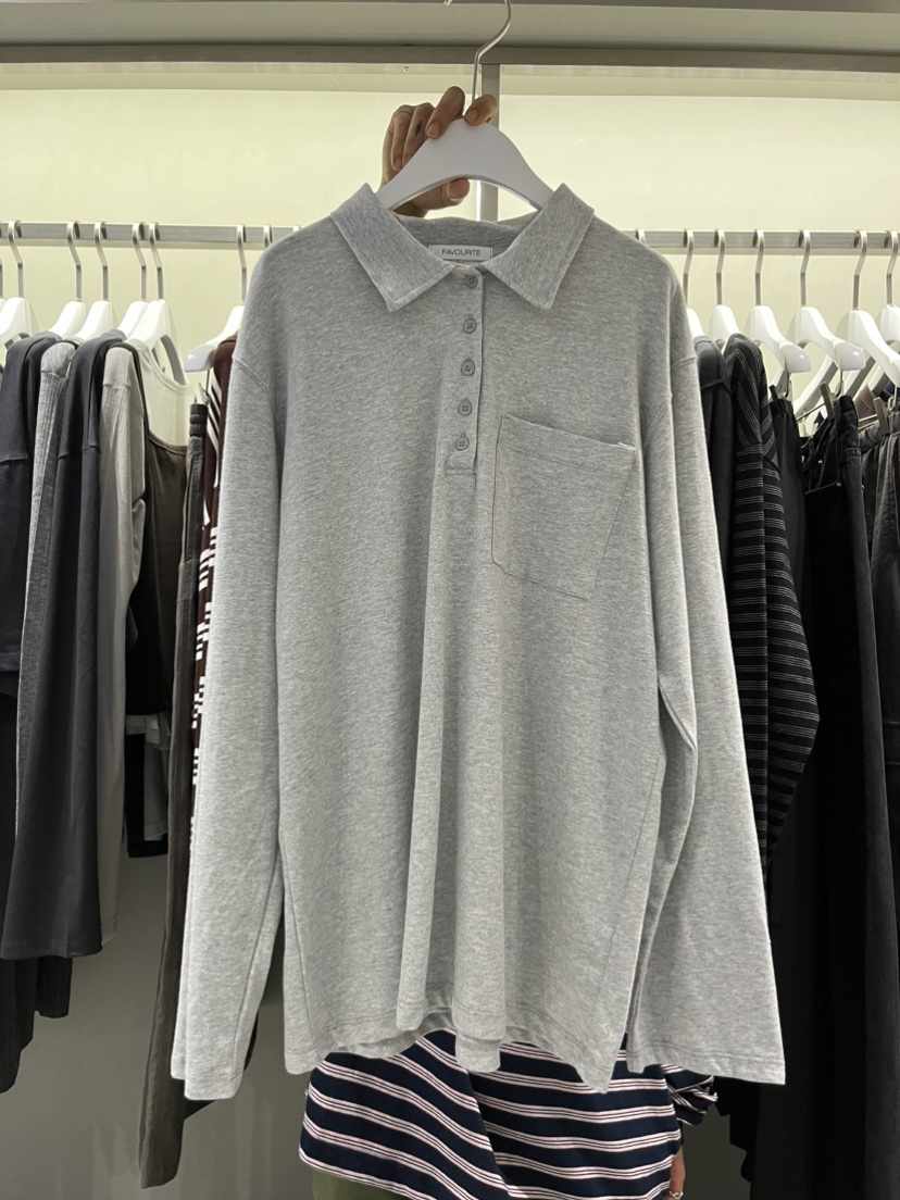 FAVE/FAVOURITE東大門㊣實拍女裝新品熱賣真品25秋冬長袖T恤FAVOURITE長袖T恤