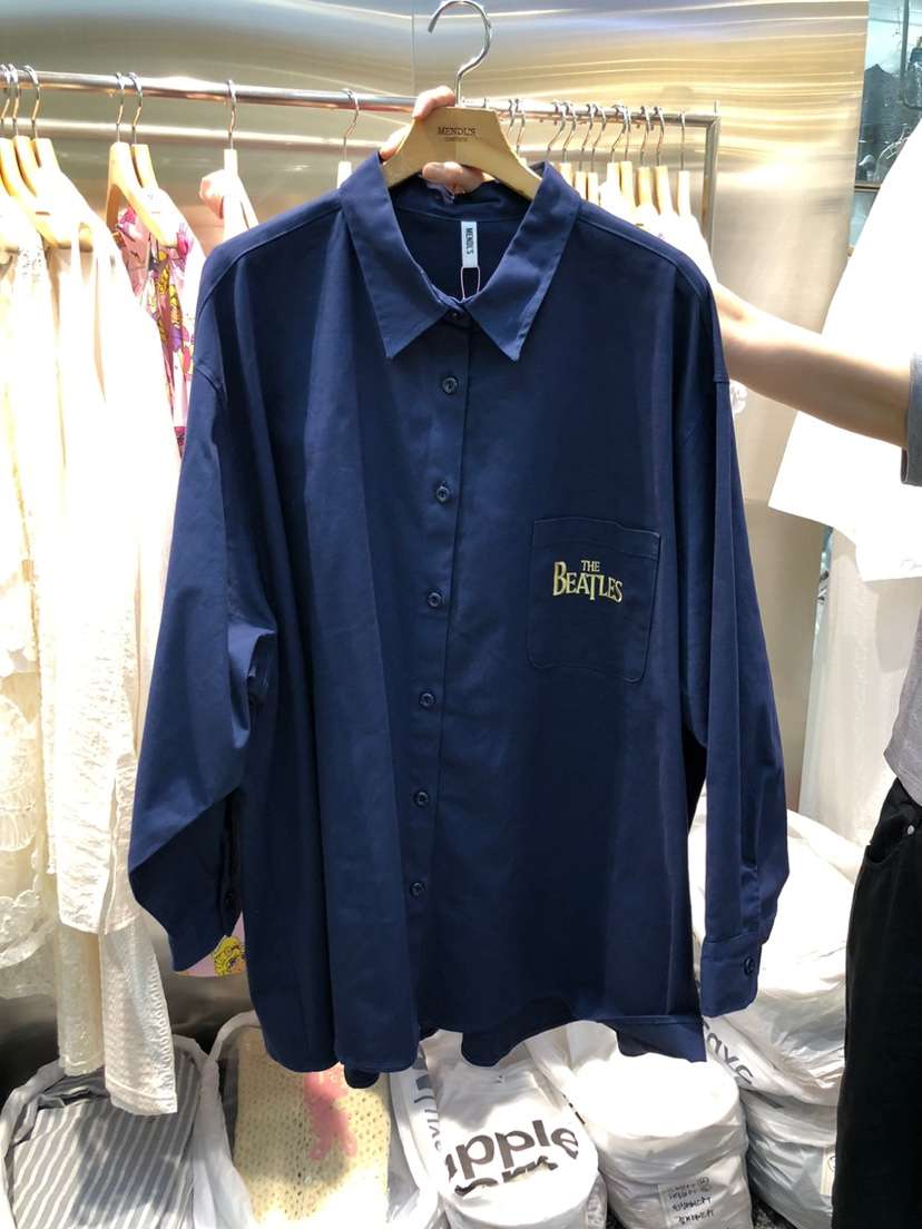 MENDL S韓國代購㊣女裝新品真品25秋冬人氣推薦襯衫蕾絲衫MENDL S襯衫/蕾絲衫