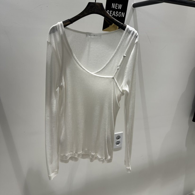JANE BIRKIN韓國代購㊣女裝新品熱賣人氣時尚25秋冬長袖T恤長款JANE BIRKIN設計師品牌長袖T恤