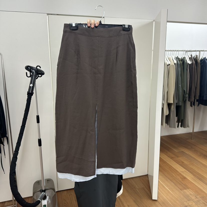 MYNAMEIS東大門㊣直郵女士新品時尚休閑人氣職業推薦25秋冬長裙MYNAMEIS長裙