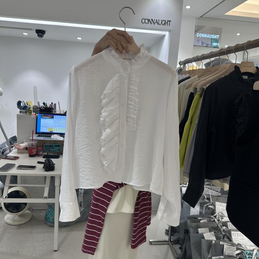DAILYJUD東大門㊣實拍女裝新品人氣休閑真品推薦襯衫蕾絲衫DAILY JUD襯衫/蕾絲衫