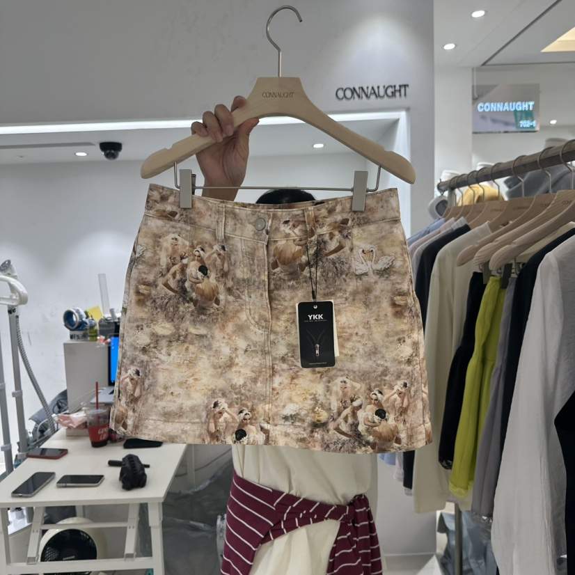 DAILYJUD韓國代購㊣女裝新品熱賣人氣休閑時尚真品25秋冬短裙DAILY JUD短裙