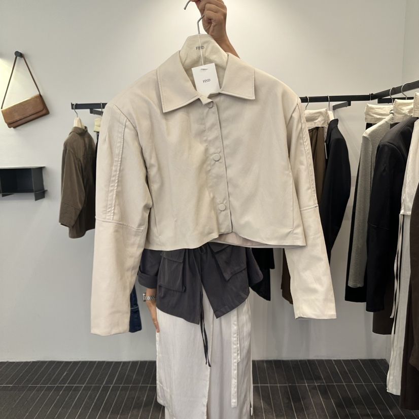 FIND-P東大門㊣代購女士新款時尚人氣熱賣推薦真品夾克皮革FIND-P夾克
