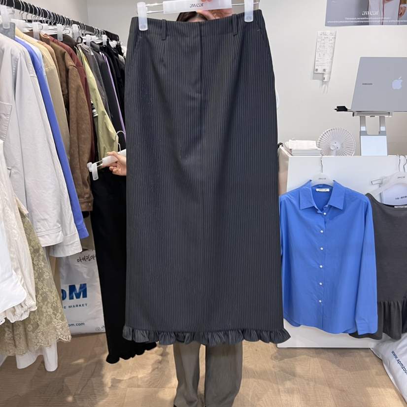 RUMIRU/AWEAR東大門㊣代購女裝新款熱賣休閑25秋冬人氣長裙awear/RUMIRU長裙