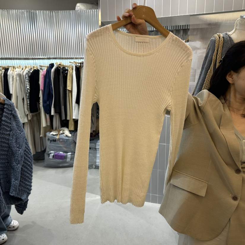 ALEGRE韓國代購㊣女士新品人氣時尚熱賣休閑職業推薦針織衫ALEGRE針織衫