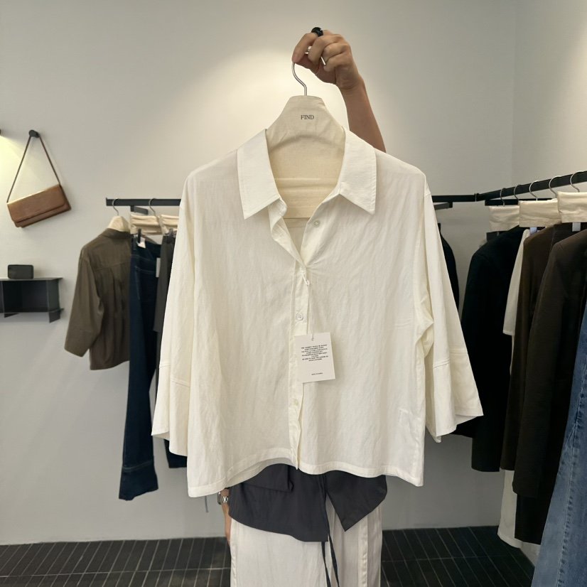 FIND-P東大門㊣實拍女裝新品休閑熱賣25秋冬真品襯衫蕾絲衫FIND-P襯衫/蕾絲衫