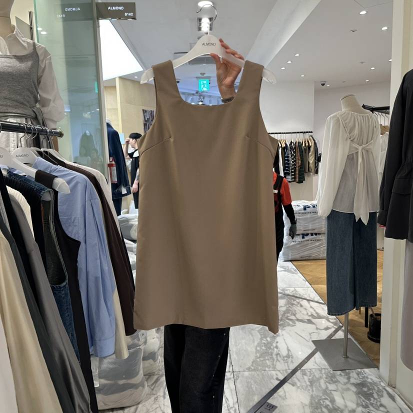 ALMOND東大門㊣直郵女裝新款休閑時尚人氣25秋冬熱賣連衣裙ALMOND連衣裙