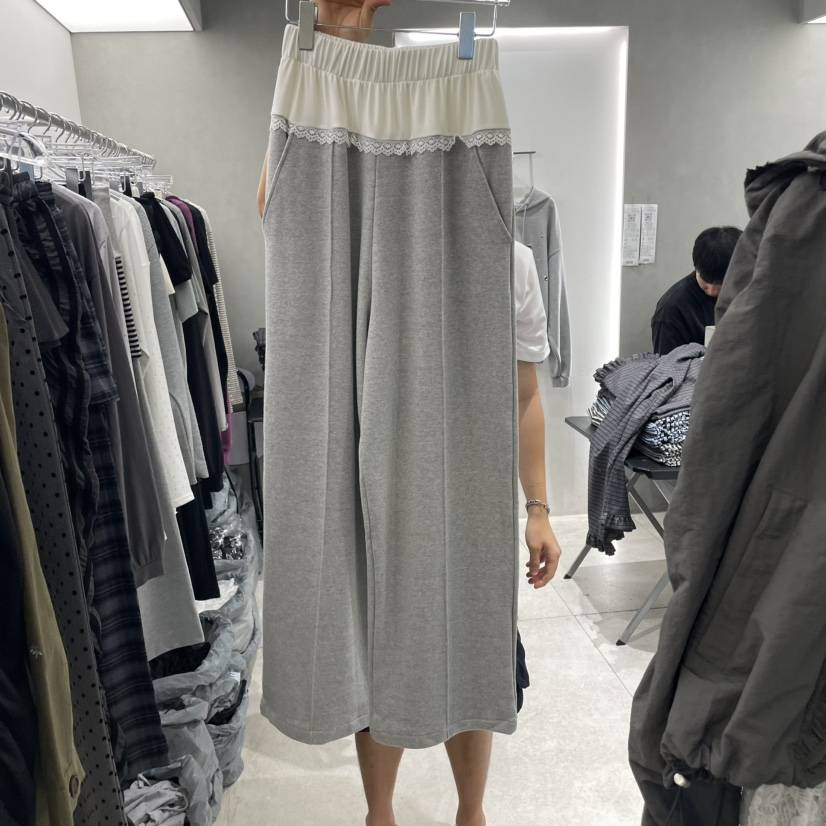 ANDE韓國代購㊣女裝新品熱賣人氣休閑推薦時尚真品職業休閑褲Ande休閑褲