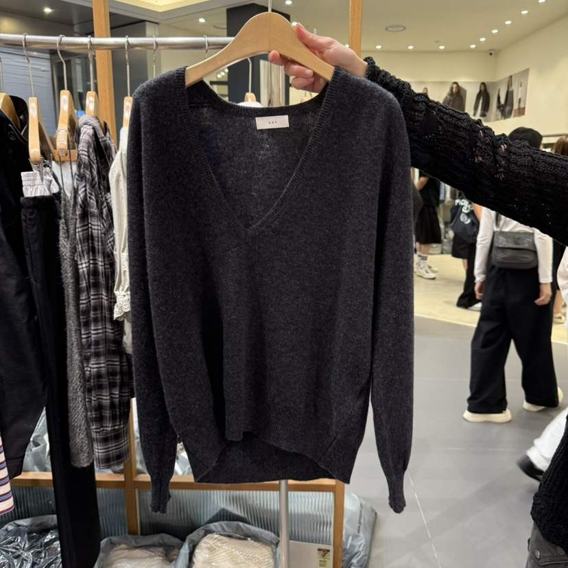 SOF韓國代購㊣女士新品25秋冬人氣時尚熱賣休閑推薦真品針織衫SOF針織衫