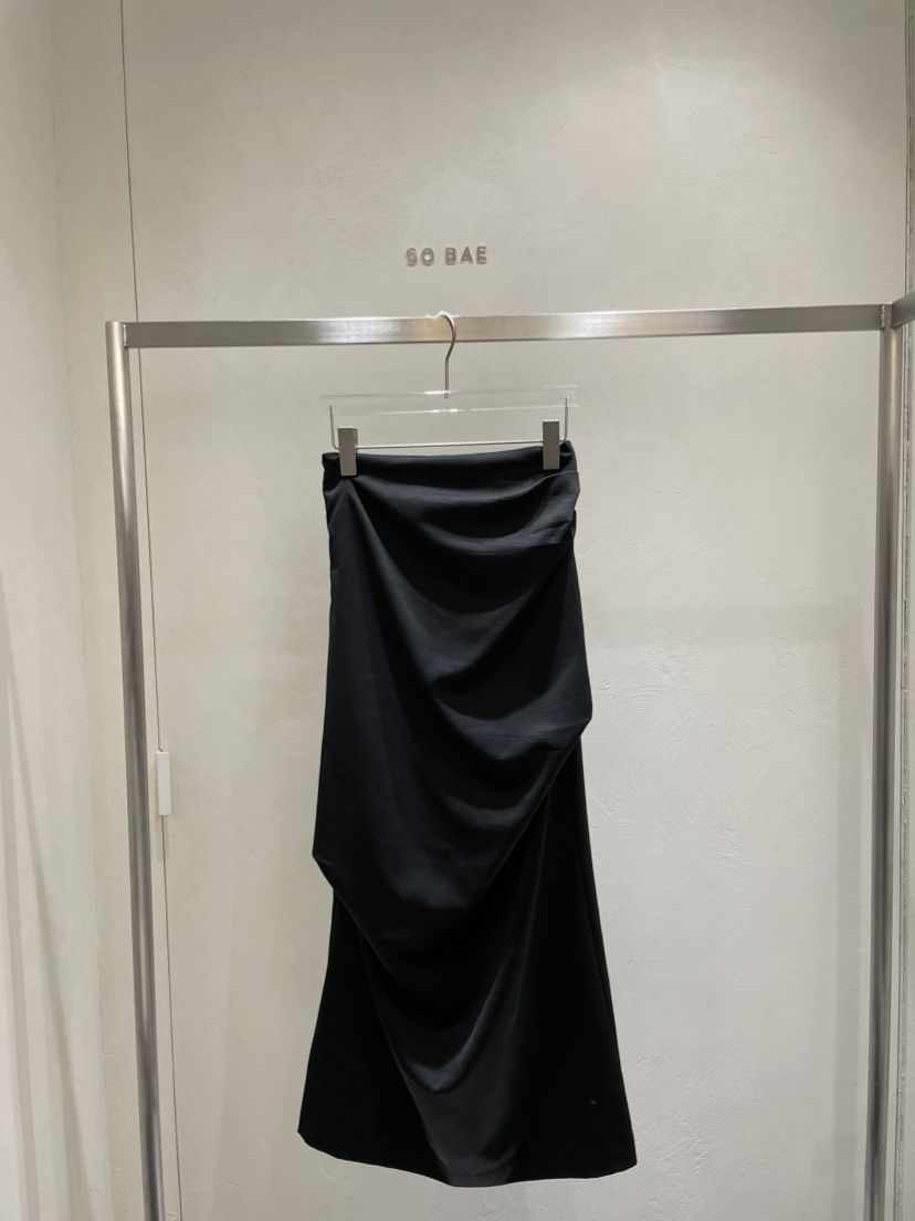 空韓國直郵㊣女裝新品時尚人氣推薦25秋冬休閑熱賣真品長裙SO BAE長裙