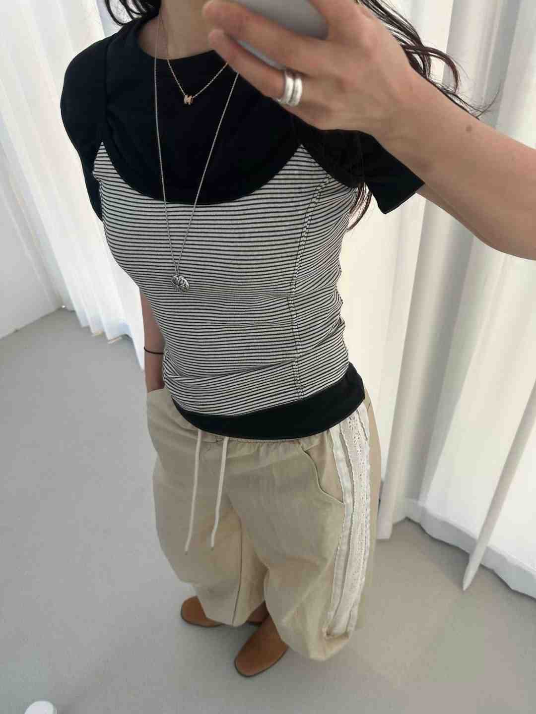 DRESS U韓國代購㊣女士新款職業25秋冬時尚熱賣休閑吊帶背心DRESS U吊帶/背心
