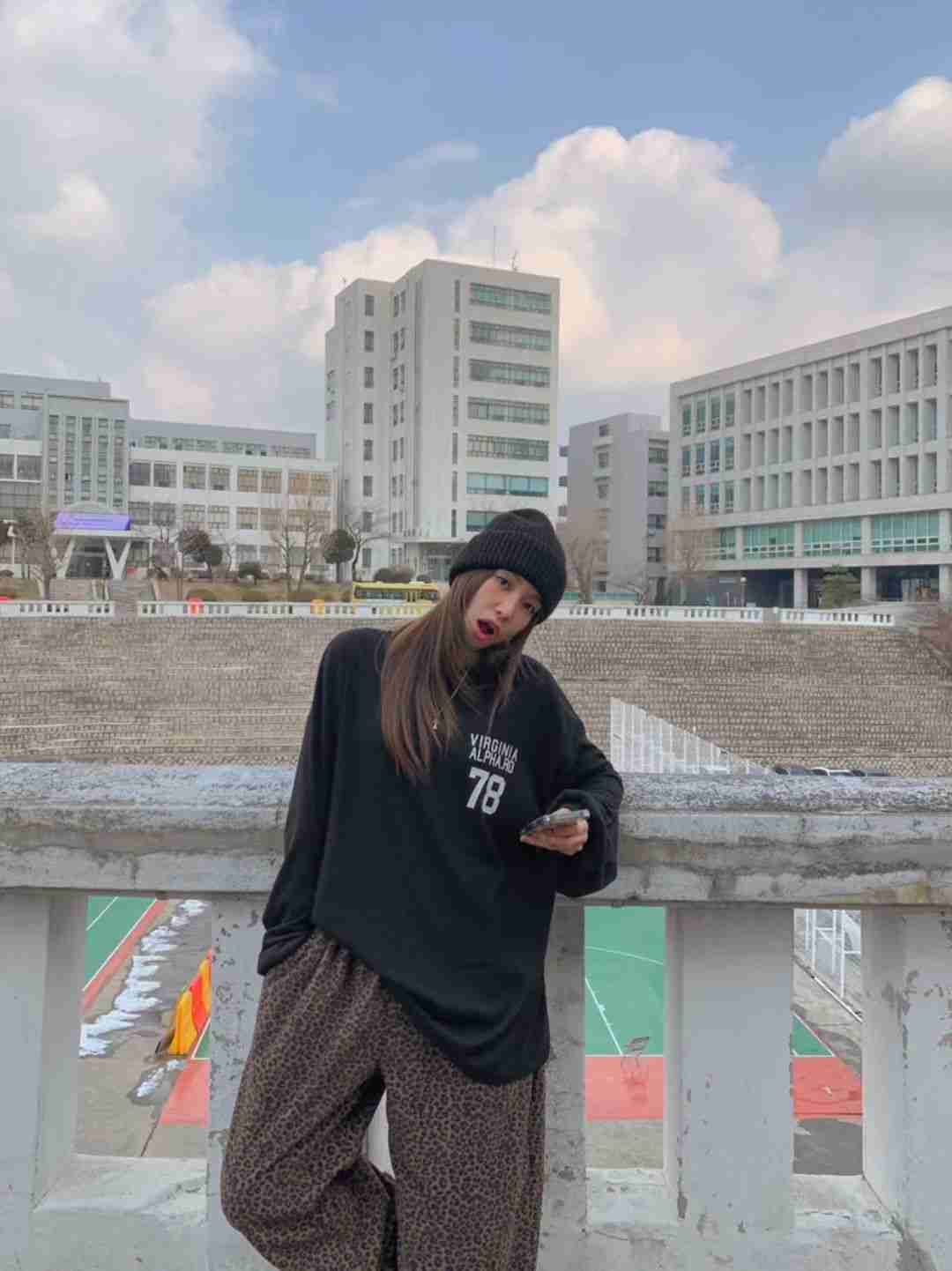 UNPLAN韓國代購㊣女裝新款25秋冬時尚職業熱賣推薦休閑長袖T恤UNPLAN長袖T恤
