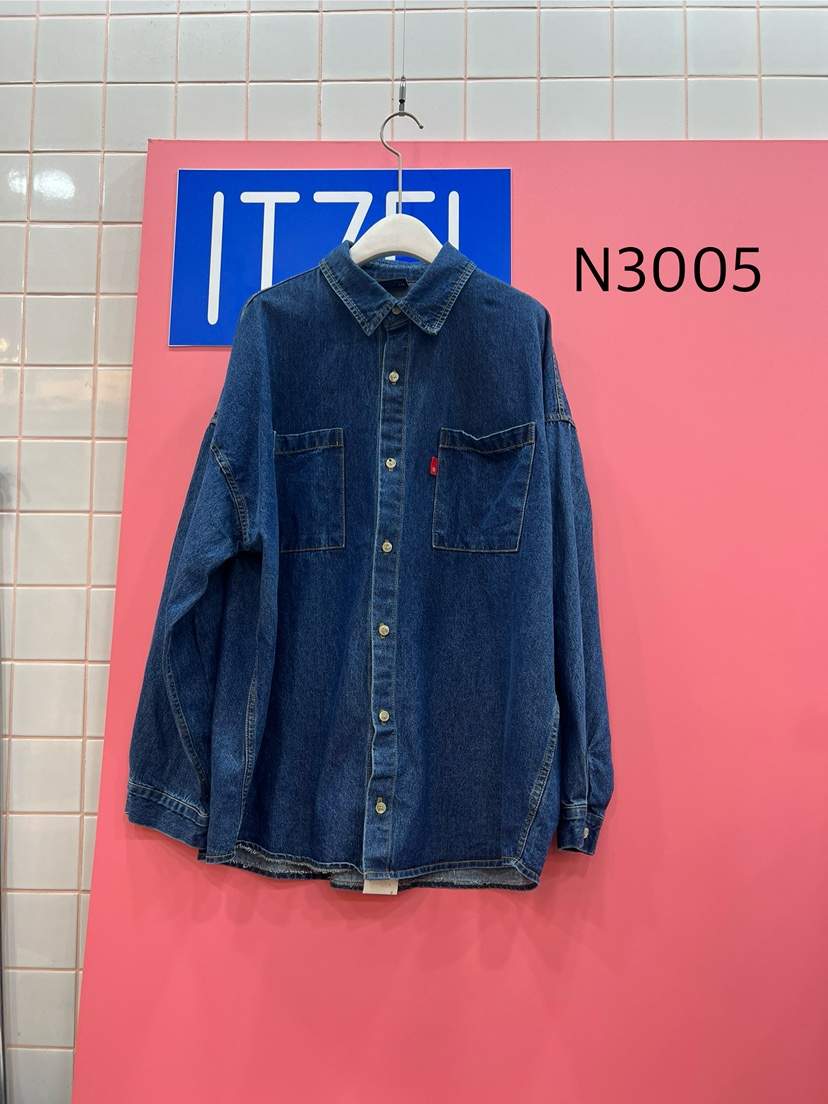 ITZEL韓國直郵㊣女士新款25秋冬職業真品推薦休閑襯衫蕾絲衫ITZEL襯衫/蕾絲衫
