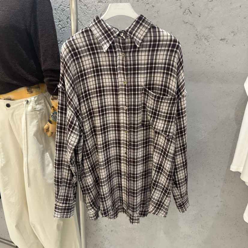 6PENCE-P東大門㊣實拍女士新款時尚職業25秋冬真品襯衫蕾絲衫6PENCE-P襯衫/蕾絲衫