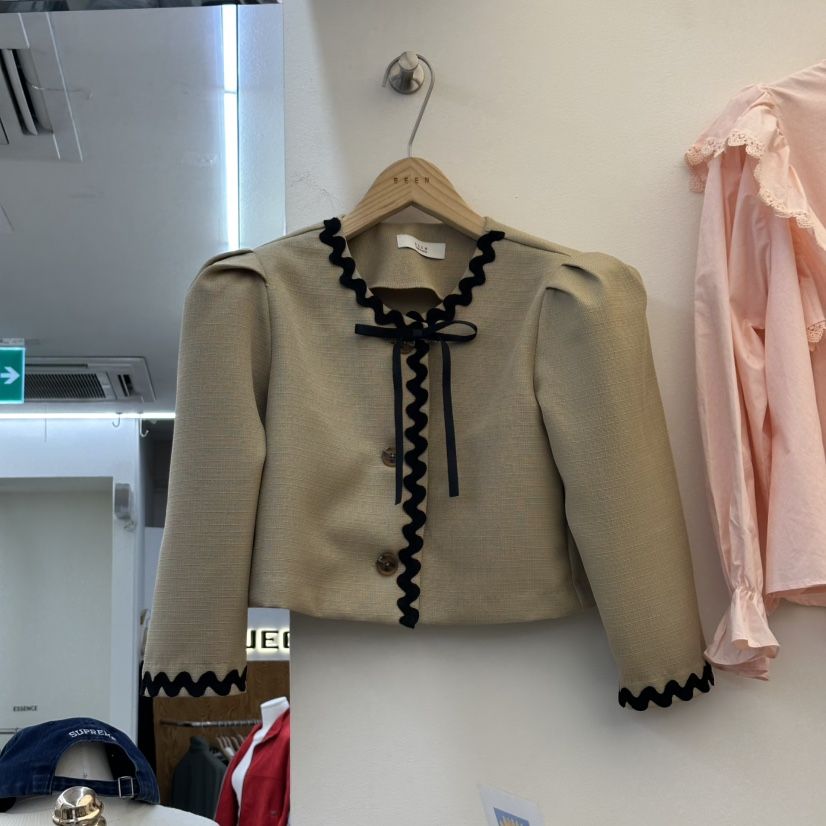 BEEN-A東大門㊣實拍女裝新品25秋冬時尚休閑真品熱賣職業夾克BEEN-A夾克