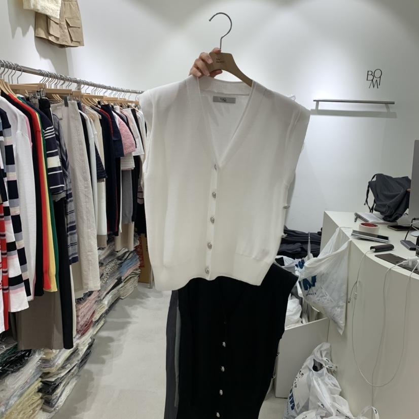 BY BOMI東大門㊣代購女裝新款25秋冬熱賣職業人氣休閑馬甲BY BOMI馬甲