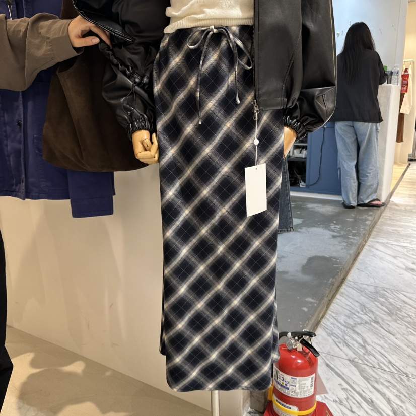 PLATE東大門㊣代購女裝新品人氣時尚休閑推薦真品熱賣25秋冬長裙PLATE長裙
