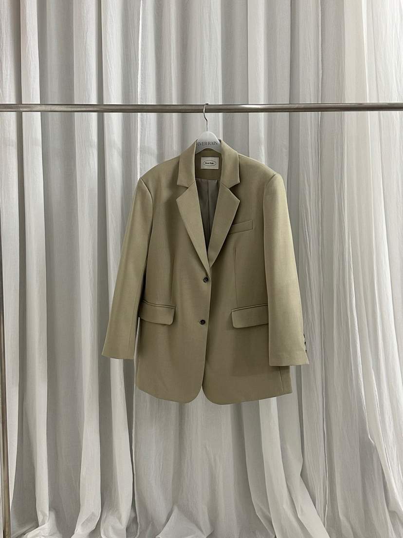 RIVER RAIN韓國直郵㊣女士新品25秋冬人氣職業休閑時尚夾克RIVER RAIN夾克