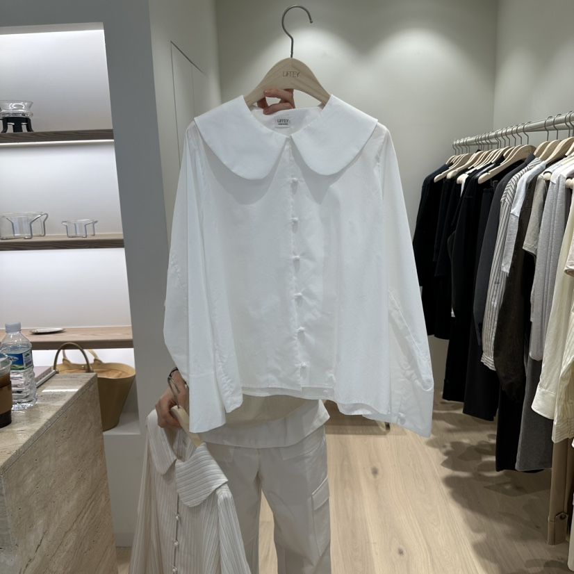 LIFFEY東大門㊣代購女裝新品人氣真品推薦職業熱賣襯衫蕾絲衫LIFFEY襯衫/蕾絲衫
