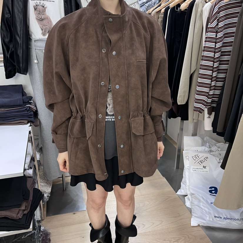 VILLABUTTON東大門㊣代購女士新款時尚25秋冬熱賣真品職業夾克VILLABUTTON夾克