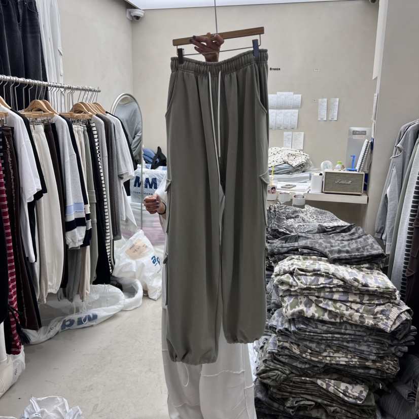 BREEZE東大門㊣直郵女士新款真品推薦休閑人氣休閑褲雙口袋BREEZE休閑褲