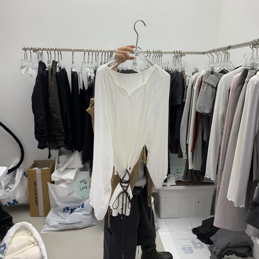 PADO韓國直郵㊣女士新品25秋冬時尚推薦休閑人氣連衣裙含腰繩PADO連衣裙