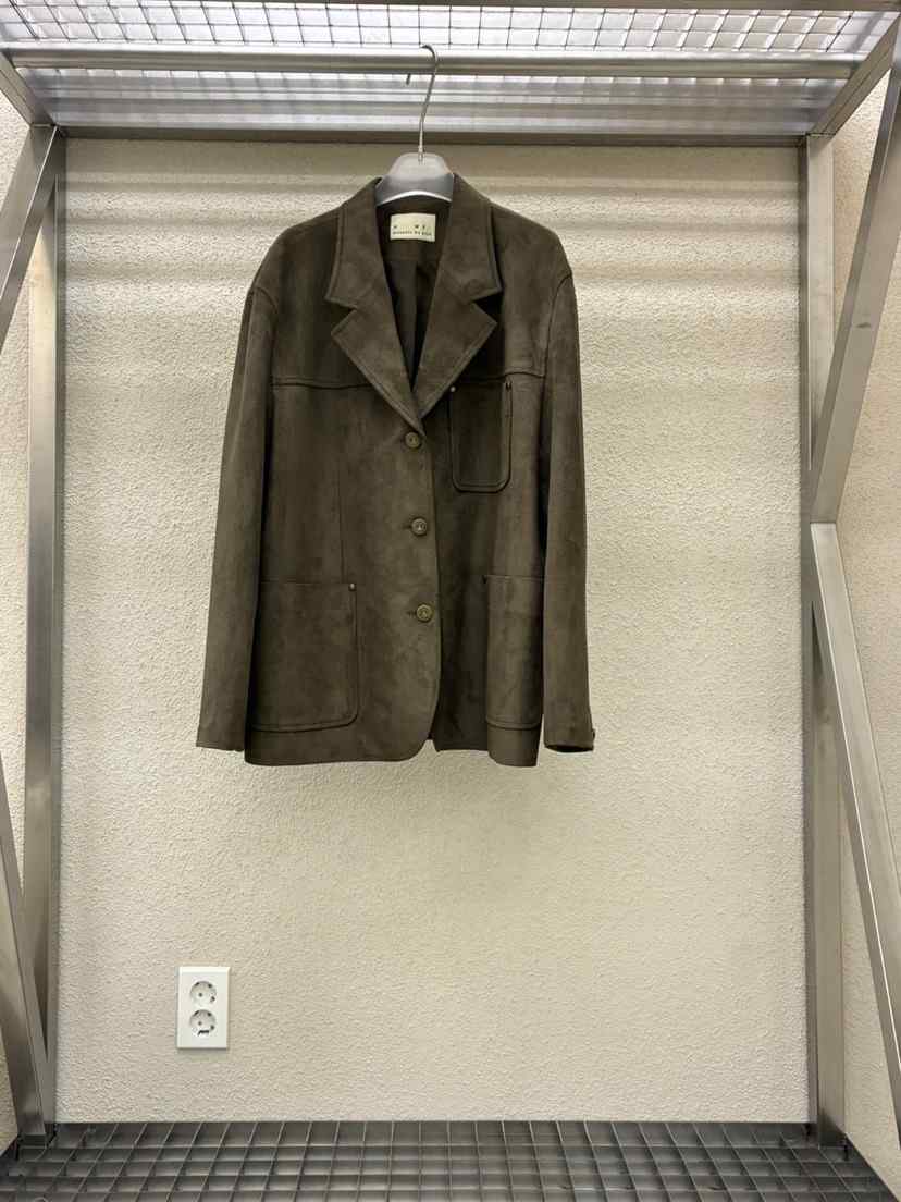 空韓國代購㊣女裝新品職業熱賣真品推薦25秋冬時尚休閑夾克MWE夾克