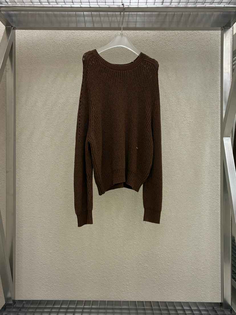 空韓國代購㊣女裝新款職業25秋冬熱賣真品休閑時尚推薦針織衫MWE針織衫