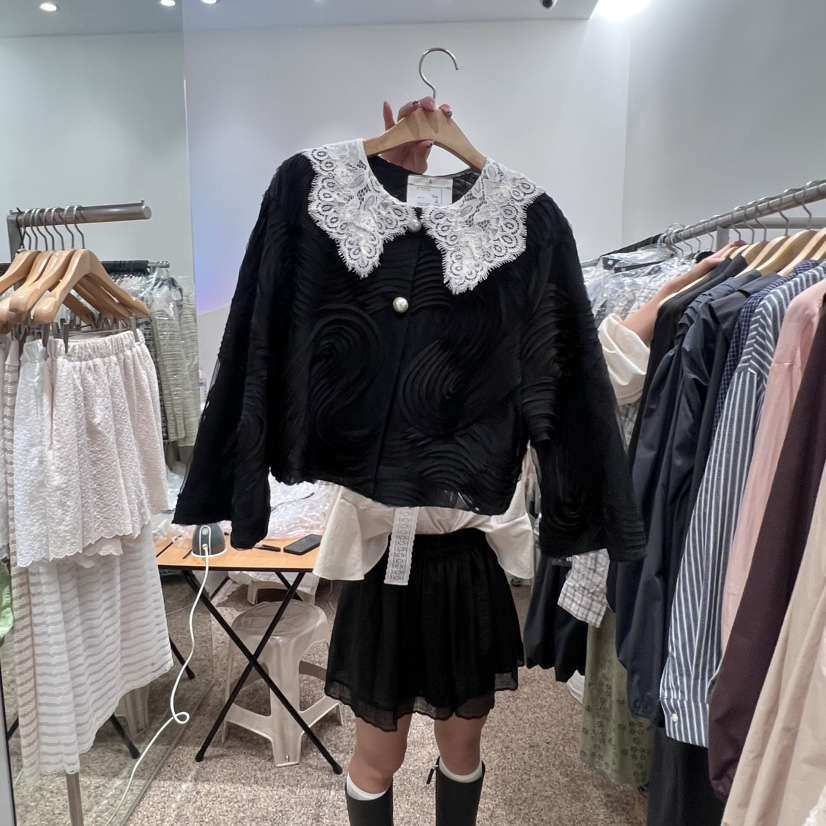 A韓國直郵㊣女裝新品人氣推薦時尚熱賣休閑職業25秋冬真品夾克A STORE夾克