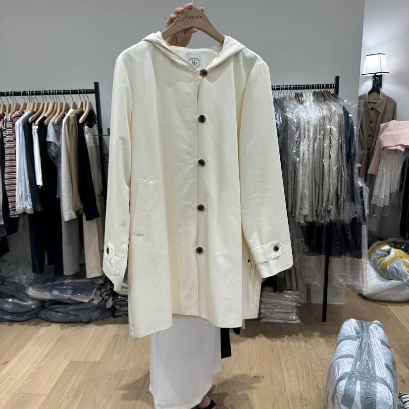 M.G.N韓國代購㊣女裝新品推薦25秋冬人氣時尚休閑夾克連帽MAGNET夾克