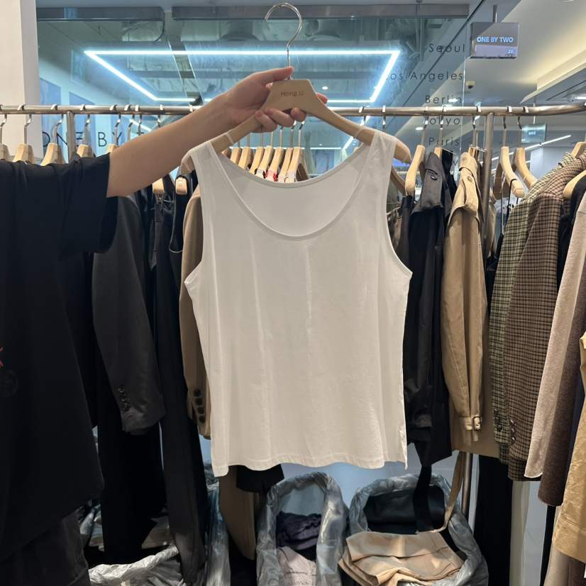 HONG.U東大門㊣代購女士新品熱賣時尚推薦人氣真品吊帶背心HONG.U吊帶/背心