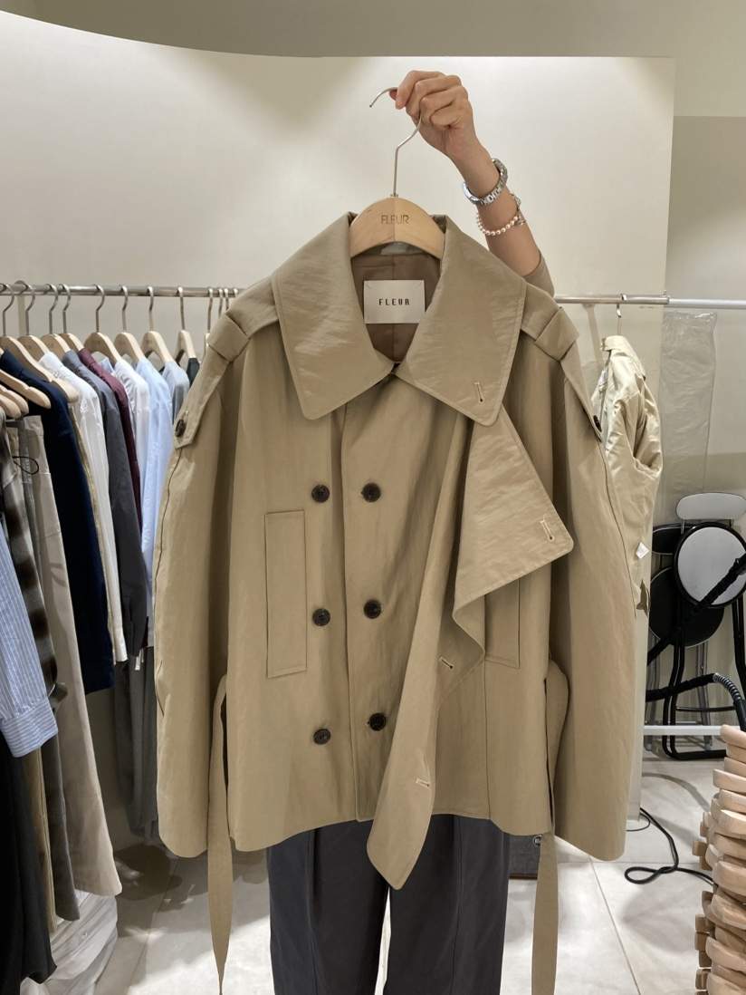 FLEUR-P東大門㊣直郵女士新品職業真品人氣時尚夾克含腰帶FLEUR夾克