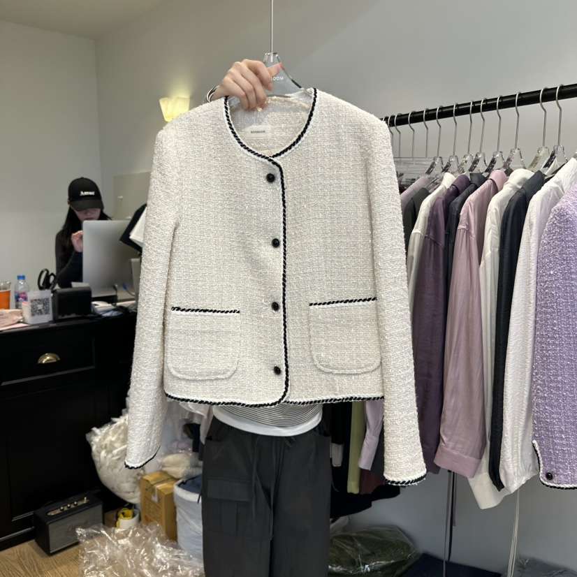 RIVEROOM東大門㊣直郵女士新品真品熱賣職業25秋冬推薦夾克RIVEROOM夾克